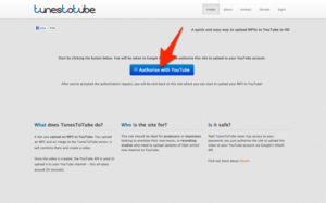 TunesToTube 將 MP3 音樂上傳到 YouTube