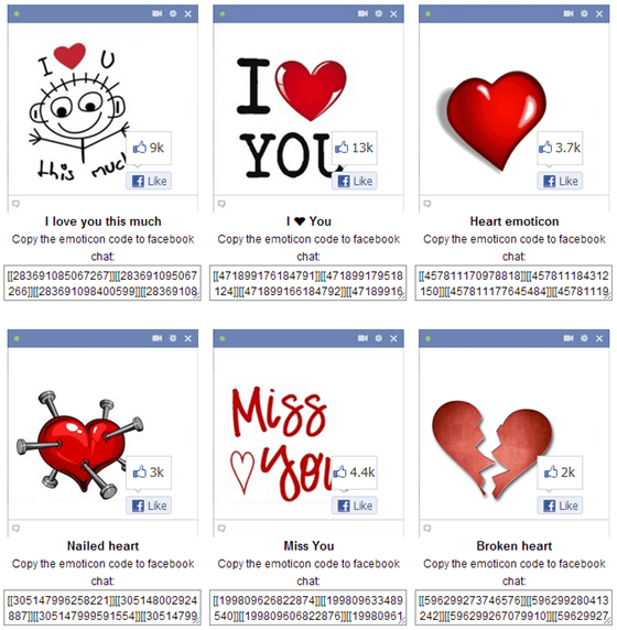 Symbols &amp; Emoticons for Facebook 超有趣的臉書表情符號，讓你的朋友大呼驚奇！