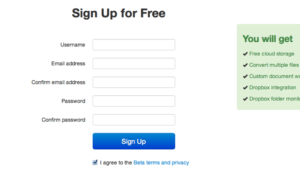 easyPDF Cloud 免費 PDF 雲端轉檔服務，可結合 Dropbox 自動轉檔