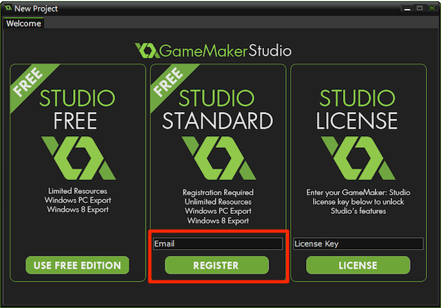 GameMaker Studio Standard Edition 遊戲製作軟體，限時免費下載（含序號）