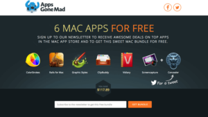 Apps Gone Mad 免費送你 7 款 Mac 正版軟體，總價值 $117.89 美元！