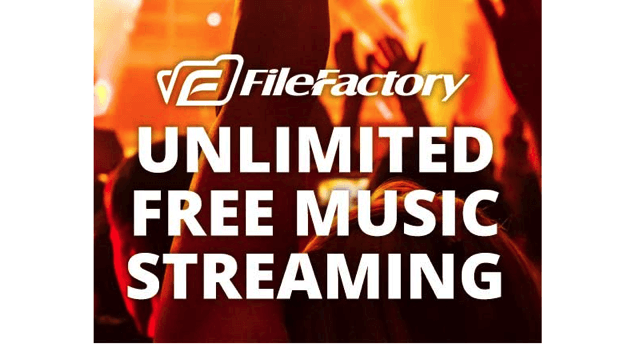 FileFactory 推出 MP3 音樂串流功能，可從網頁直接播放音樂檔（免費帳戶適用）