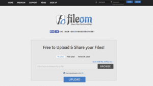 FileOM 免費 500 GB 網路空間註冊、下載使用教學 3 FileOM 免費 500 GB 網路空間註冊、下載使用教學
