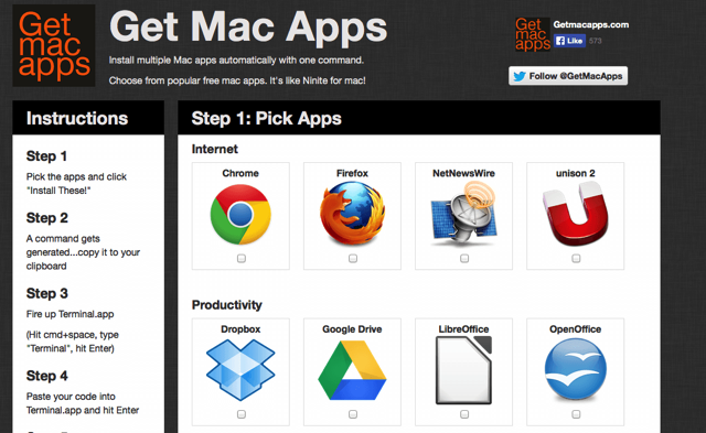 Get Mac Apps 自製下載軟體整合包，一行指令快速安裝常用應用程式（Mac）