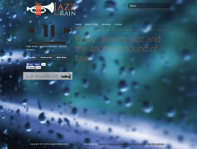 JazzAndRain 天氣熱心浮氣躁？搭配雨聲聽點音樂消暑吧！
