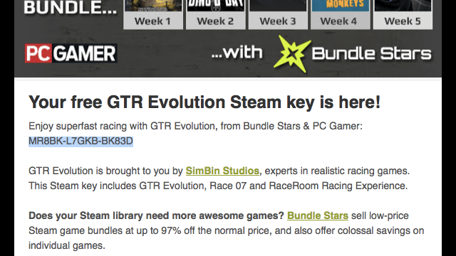 免費領取 Steam 遊戲「GTR Evolution」，經典賽車競速遊戲