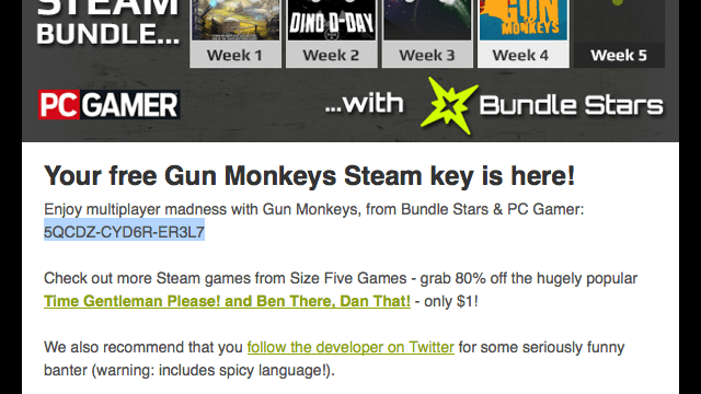 免費領取 Steam 遊戲「Gun Monkeys」，可連線對打的益智遊戲