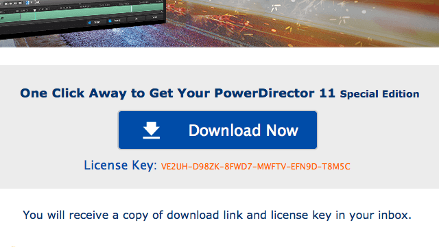 CyberLink PowerDirector 11 威力導演特別版，限時免費下載（含序號）