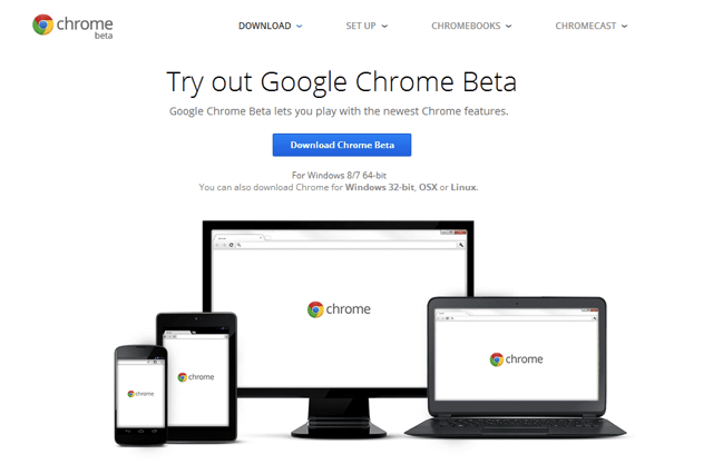 Google Chrome 瀏覽器 64 位元版正式登陸 Beta 頻道，立即免費下載