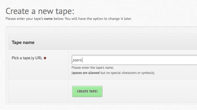 Tape.ly