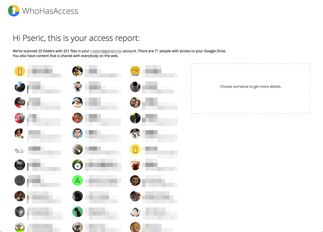 WhoHasAccess 檢查誰可以看到你 Google 雲端硬碟的檔案