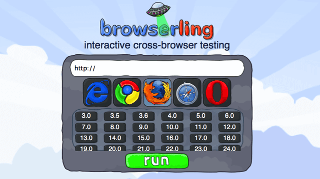 Browserling 互動式網頁測試工具，快速執行、切換不同瀏覽器