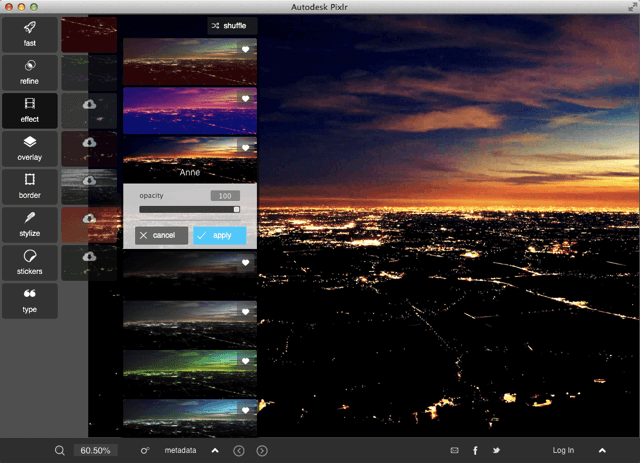 Pixlr 推出桌面版相片修圖軟體，支援 Windows、Mac 平台