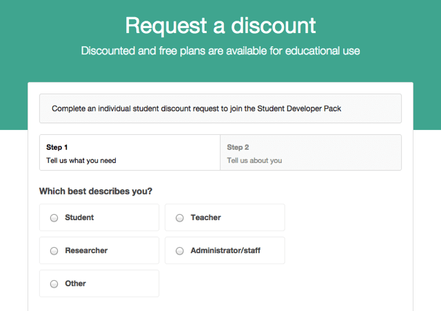 GitHub 推出「學生開發者方案」，免費索取價值數百美金的服務、軟體