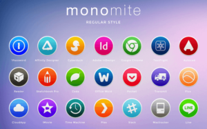 Monomite 超過 680 個扁平化設計圖示免費下載