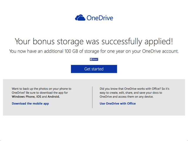 Dropbox 使用者可再免費獲取 100 GB 額外微軟 OneDrive 空間獎勵！