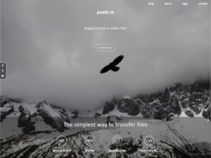 Poetic.io 傳檔案給朋友最簡單的方法！支援單檔 3 GB，下載免倒數無流量限制