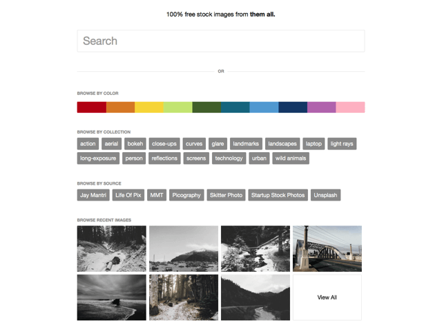 FindA.Photo 以顏色、標籤方式搜尋免費圖庫相片，數千張 CC0 授權圖片下載