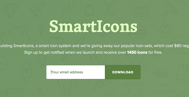 SmartIcons 提供 1,450 個頂級圖示免費下載，內建多種尺寸、SVG 和向量圖