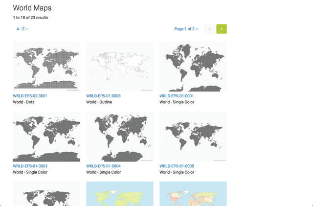 Free Vector Maps