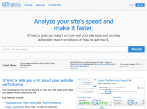 GTmetrix 網頁開啟速度檢測、分析工具，協助最佳化使用者體驗