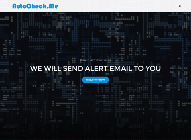 AutoCheckMe 免費監測網站健康情形，異常時發送 Email 通知