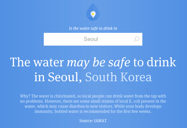 Is The Water Safe to Drink?