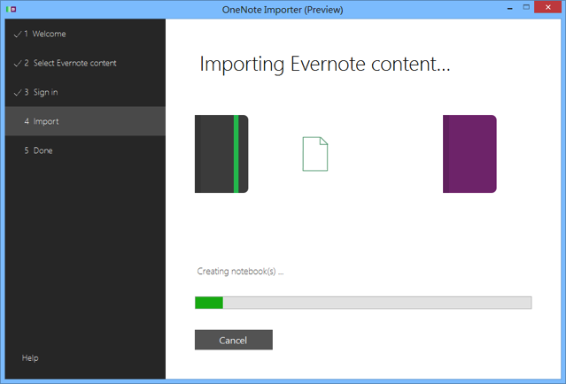 微軟推出免費工具，將 Evernote 移轉匯入 OneNote