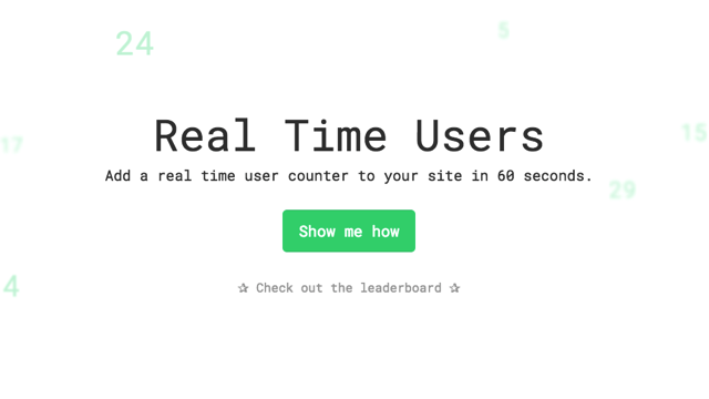 Real Time Users