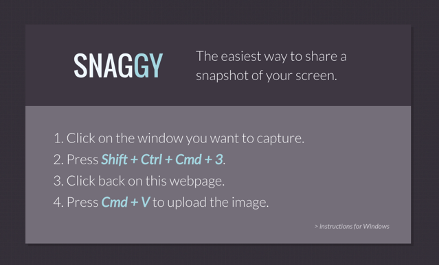 Snaggy 分享螢幕擷圖最簡單的方法！免下載安裝 Windows、Mac 都能用
