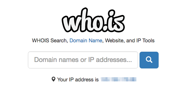 Who.is 查詢網域名稱、網址和 IP 註冊資訊，集合各種常用站長工具