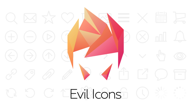 Evil Icons 簡約風格免費圖示，開放原始碼 SVG、AI 及 Sketch 三格式下載