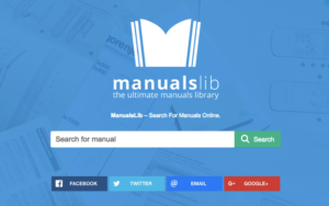 ManualsLib 說明書搜尋引擎！超過 45,000 種品牌說明書 PDF 下載
