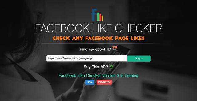 Facebook Like Checker