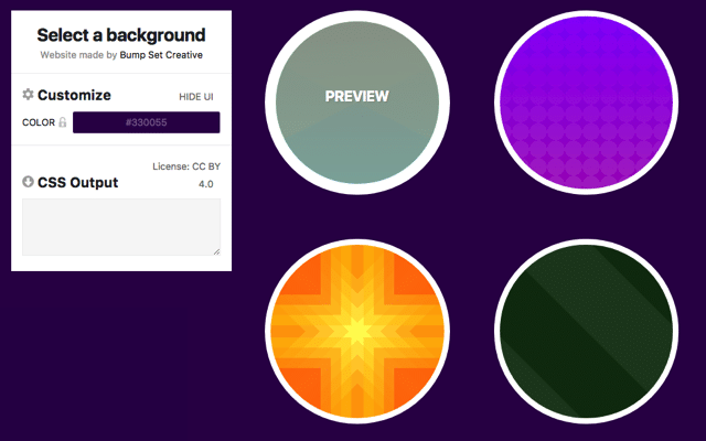 SVG Backgrounds