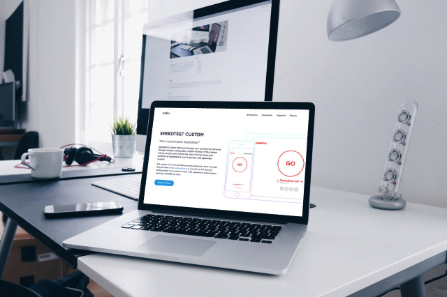 Speedtest Custom 打造品牌客製化網路測速頁面，記錄保存 60 天可匯出