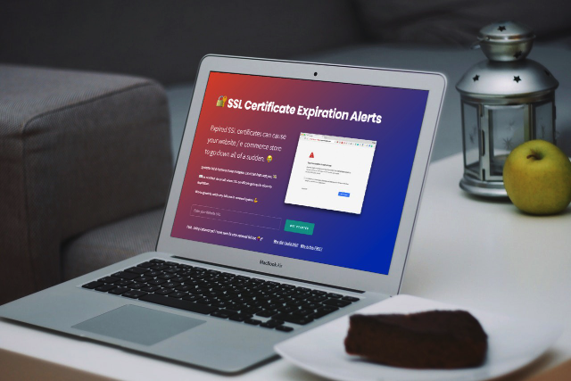 SSL Alerts 免費 SSL 憑證監測服務，在過期失效前以 Email 通知提醒