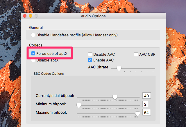 如何在 Mac 上開啟藍牙 aptX 高音質音樂傳輸技術？