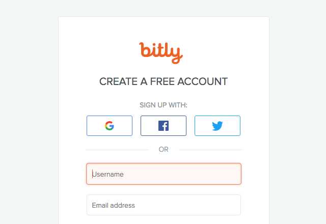 Bitly custom domain