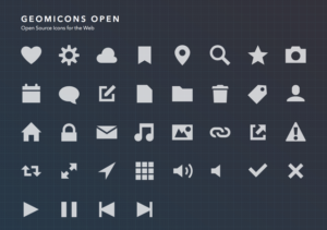 Geomicons 免費 SVG 平面圖示集下載,為網頁設計開放原始碼 6 Geomicons 免費 SVG 平面圖示集下載,為網頁設計開放原始碼
