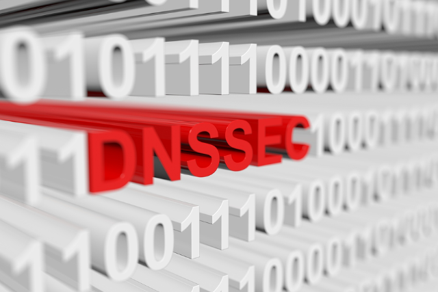 DNSSEC 不讓域名解析指向假的 IP 位址，加密簽名避免 DNS 快取污染