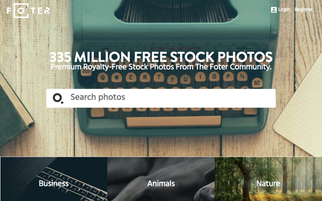 Foter 超過三億張相片免費圖庫！採 CC0 授權釋出可商用或編輯改作
