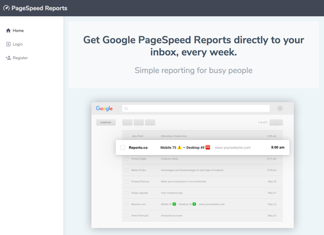PageSpeed Reports