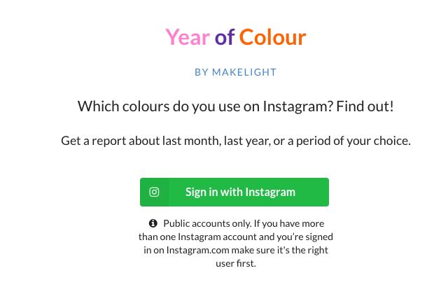 Year of Colour
