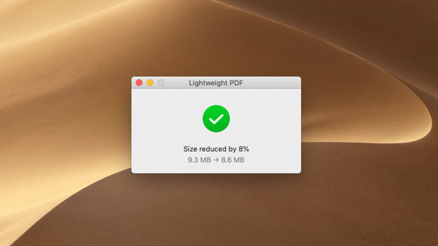 Lightweight PDF