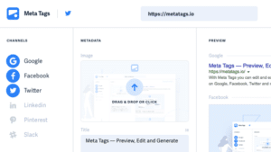Metatags.io 線上預覽、編輯產生對應的 Meta 標籤