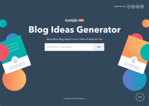 Blog Ideas Generator 想要更多靈感？輸入關鍵字產生文章標題和寫作方向