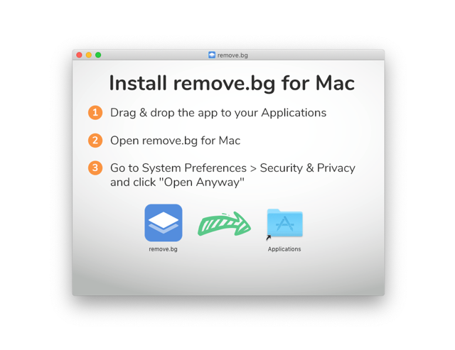 remove.bg for Windows/Mac/Linux