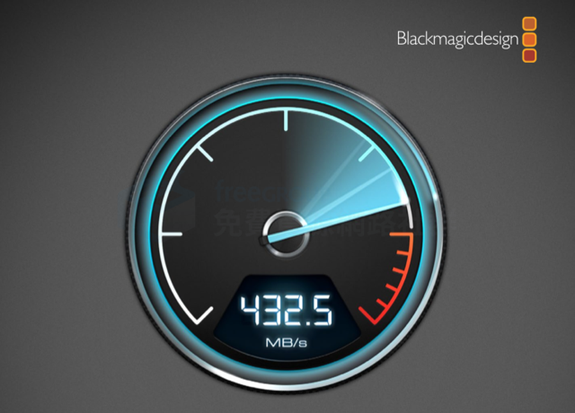 Blackmagic Disk Speed Test 免費硬碟測速工具，快速獲取寫入和讀取速度（Mac 應用程式）
