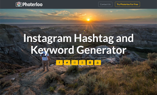 Photerloo 上傳照片自動產生 Instagram Hashtags，增加 IG 照片觸及人數